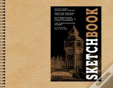 Sketchbook 7 X 10" Kraft Spiral Hardcover Mixed Media Sketchbook For Drawing