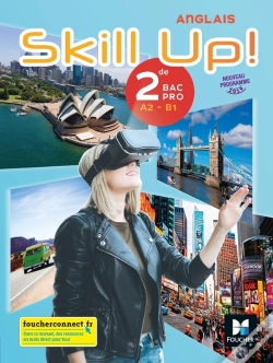 Capa do artigo Skill Up ! : Anglais ; 2de Bac Pro ; Manuel De L'Élève (Édition 2019)