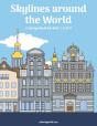 Skylines Around The World Coloring Book For Kids 7, 8 & 9 - Preview