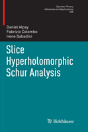 Slice Hyperholomorphic Schur Analysis - Preview