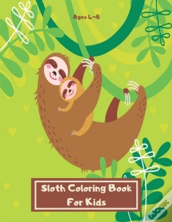 Capa do artigo Sloth Coloring Book For Kids Ages 4-8