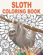 Sloth Coloring Book