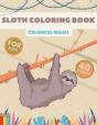 Sloth Coloring Book - Preview
