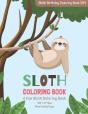 Sloth Coloring Book - Preview