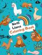 Sloth Llama Coloring Book - Preview