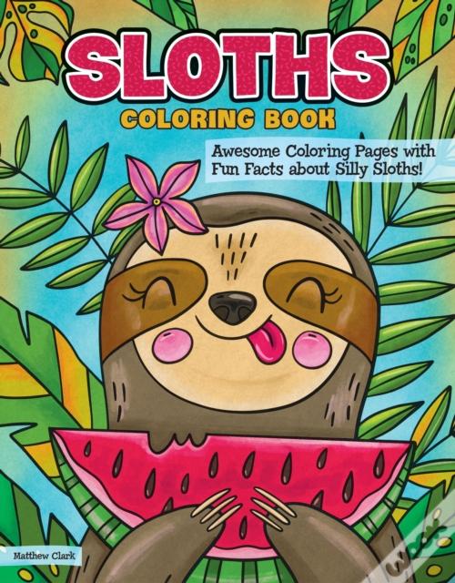 Sloths Coloring Book De Veronica Hue Livro WOOK