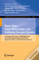Smart Cities, Green Technologies, And Intelligent Transport Systems