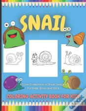 Capa do artigo Snail Coloring Activity Book For Kids