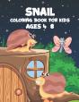 Snail Coloring Book For Kids Ages 4-8 - Preview