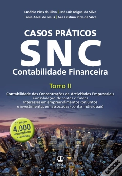 Capa do artigo SNC Contabilidade Financeira Casos Práticos Tomo II