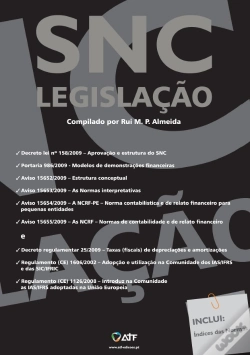 Capa do artigo SNC Legislação