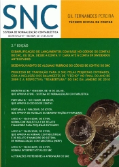 Capa do artigo SNC - Sistema de Normalização Contabilística