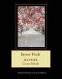 Snow Path: Nature Cross Stitch Pattern - Preview