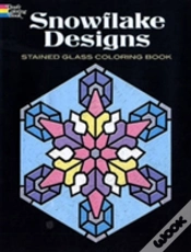 Capa do artigo SNOWFLAKE DESIGNS STAINED GLASS COLORING BOOK