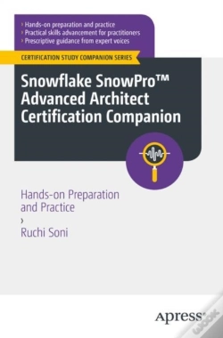 Capa do artigo Snowflake Snowpro(Tm) Advanced Architect Certification Companion