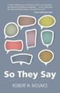 So They Say - Preview