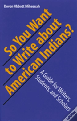 Capa do artigo So You Want To Write About American Indians?