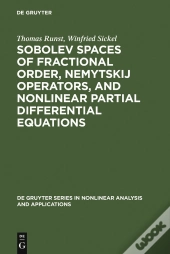 Sobolev Spaces Of Fractional Order, Nemytskij Operators, And Nonlinear Partial Differential Equations