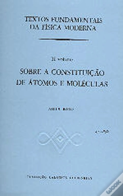 Capa do artigo Sobre a Constituição de Átomos e Moléculas 