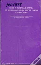 Capa do artigo Sobre a Educação Estética do Ser Humano Numa Série de Cartas
