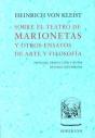 Sobre El Teatro De Marionetas Y Otros Ensayos - Preview