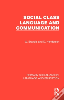 Capa do artigo Social Class, Language And Communication