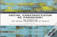 Social Constructivism As Paradigm?