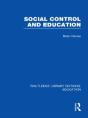 Social Control And Education (Rle Edu L) - Preview
