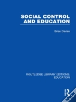 Capa do artigo Social Control And Education (Rle Edu L)