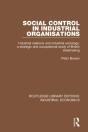 Social Control In Industrial Organisations - Preview