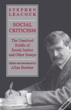 Capa do artigo Social Criticism