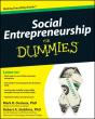 Social Entrepreneurship For Dummies - Preview
