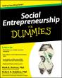 Social Entrepreneurship For Dummies - Preview