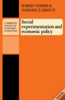 Capa do artigo Social Experimentation And Economic Policy