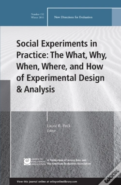 Capa do artigo Social Experiments In Practice: The What, Why, When, Where, And How Of Experimental Design And Analysis