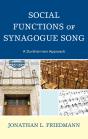 Social Functions Of Synagogue Song - Preview