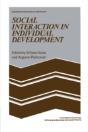 Social Interaction In Individual Development - Preview