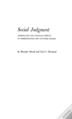 Capa do artigo Social Judgment