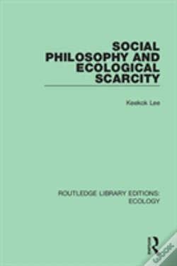 Capa do artigo Social Philosophy And Ecological Scarcity