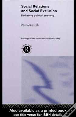 Capa do artigo Social Relations And Social Exclusion