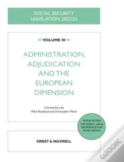 Capa do artigo Social Security Legislation 2022/23 Volume Iii