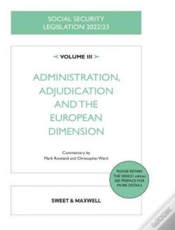 Capa do artigo Social Security Legislation 2022/23 Volume Iii