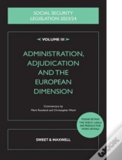 Capa do artigo Social Security Legislation 2023/24 Volume Iii