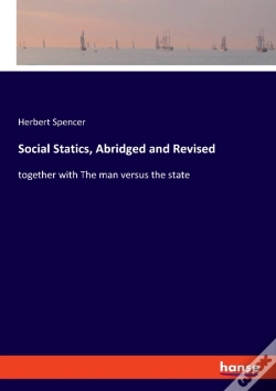 Capa do artigo Social Statics, Abridged And Revised