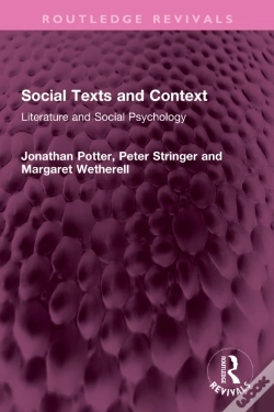 Capa do artigo Social Texts And Context