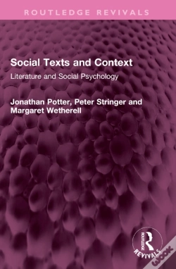 Capa do artigo Social Texts And Context