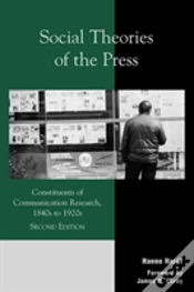 Capa do artigo Social Theories Of The Press