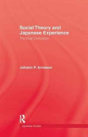 Social Theory And Japanese Experience - Preview