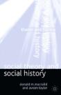 Social Theory And Social History - Preview