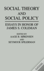 Social Theory And Social Policy